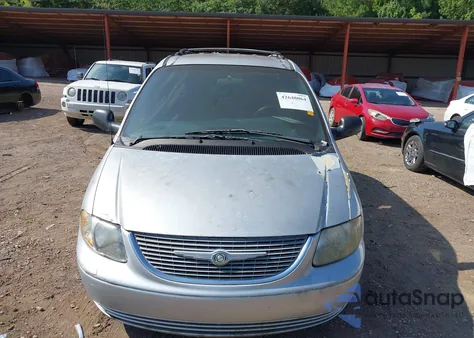 2001 Chrysler Town & Country Lx из США, поврежденный, VIN 2C8GP44G81R124936
